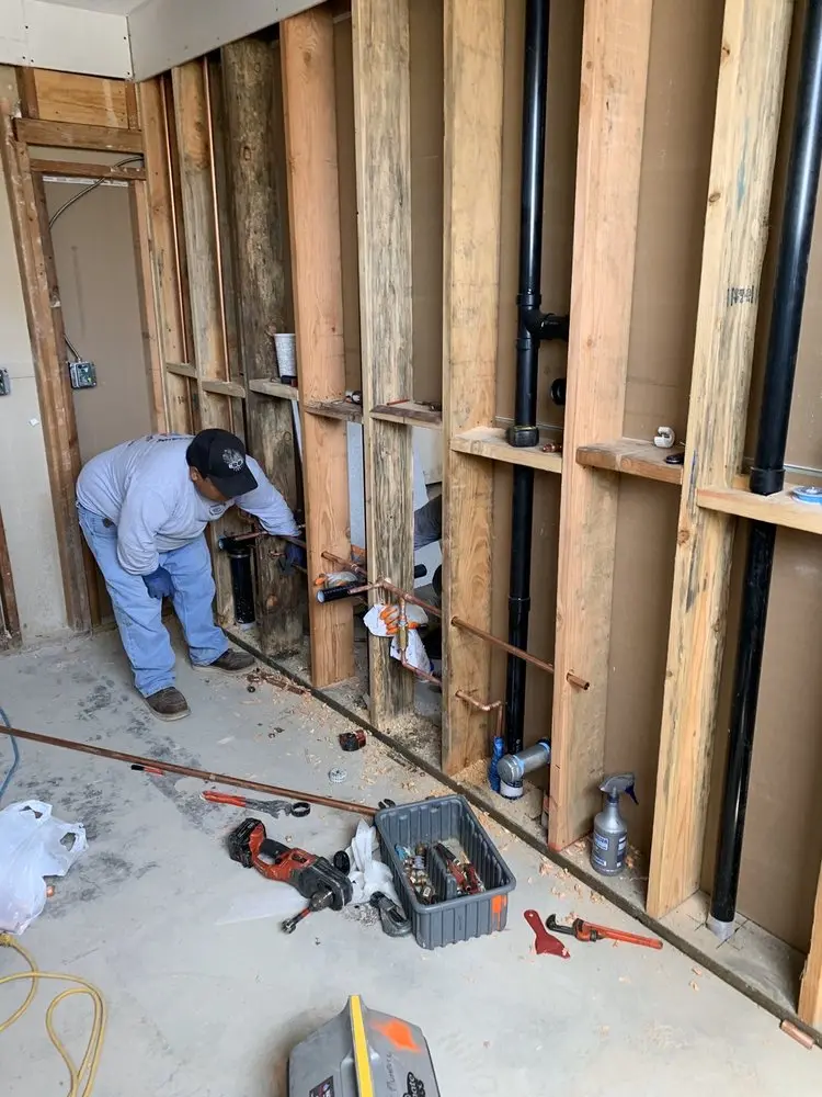 Commercial rough-in plumbing for Water Heater Replacement in Niles